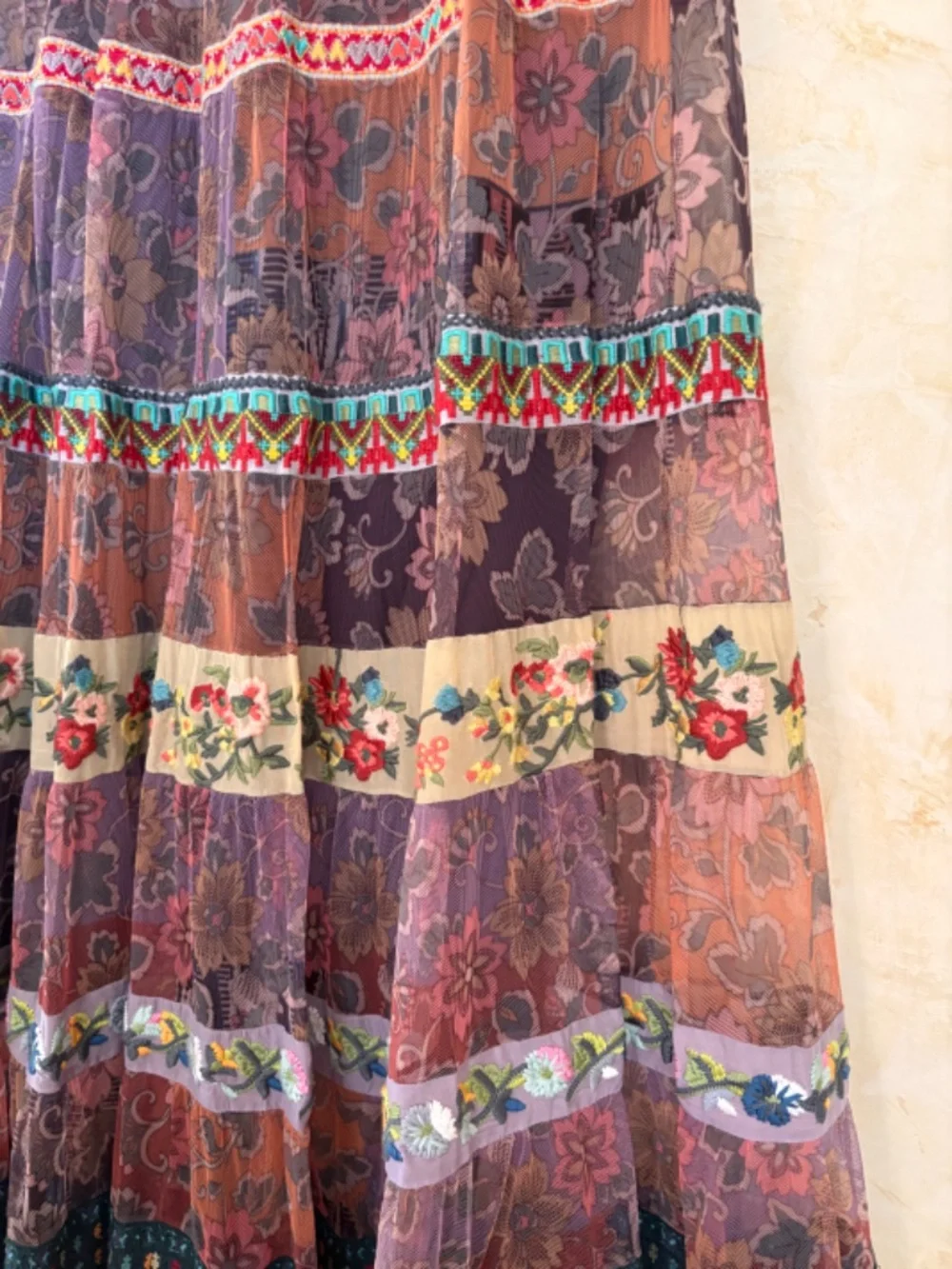 Johnny Was Selva Maxi Skirt - Picture 2 of 6
